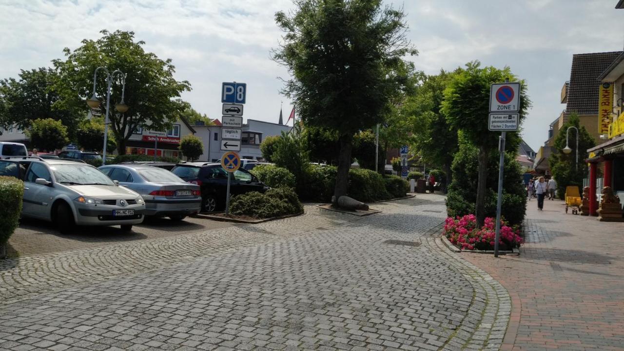 Haus Tertius - Strand- Und Hafennahe Ruhige Ferienwohnung Büsum Exterior foto