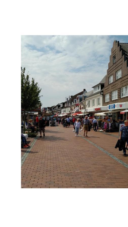 Haus Tertius - Strand- Und Hafennahe Ruhige Ferienwohnung Büsum Exterior foto